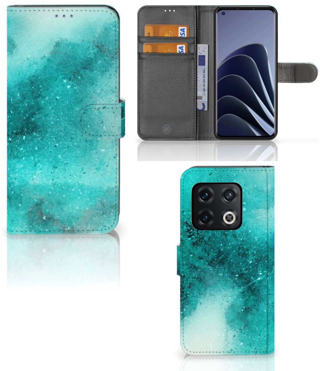 Hoesje OnePlus 10 Pro Painting Blue