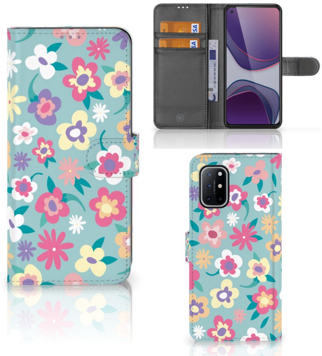 OnePlus 8T Hoesje Flower Power