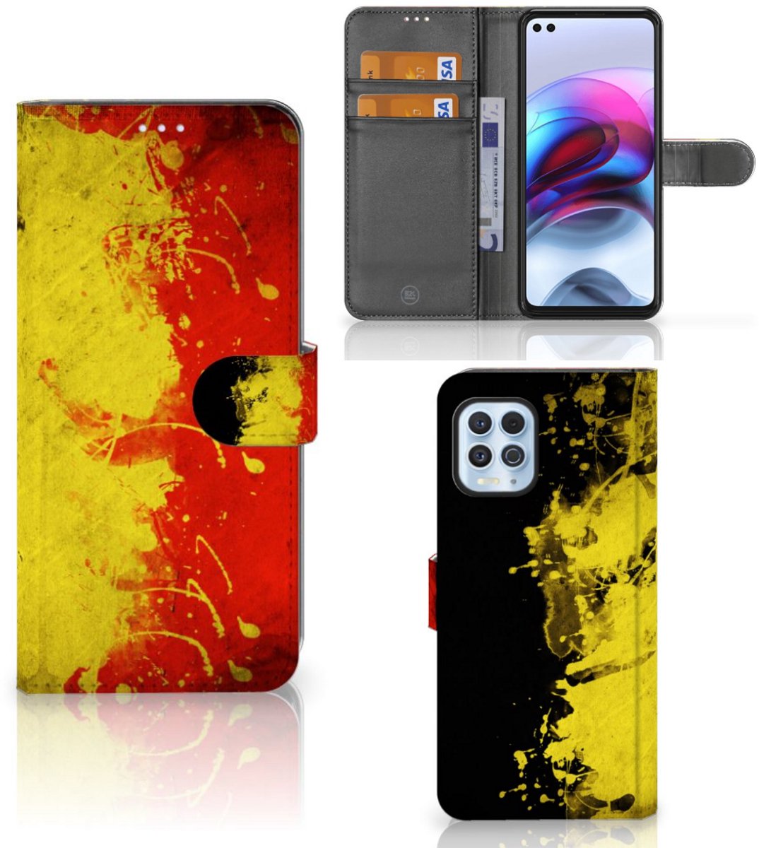 Motorola Moto G100 Bookstyle Case België