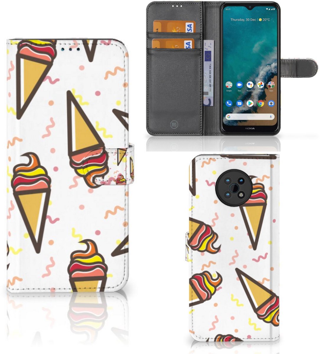 Nokia G50 Book Cover Icecream