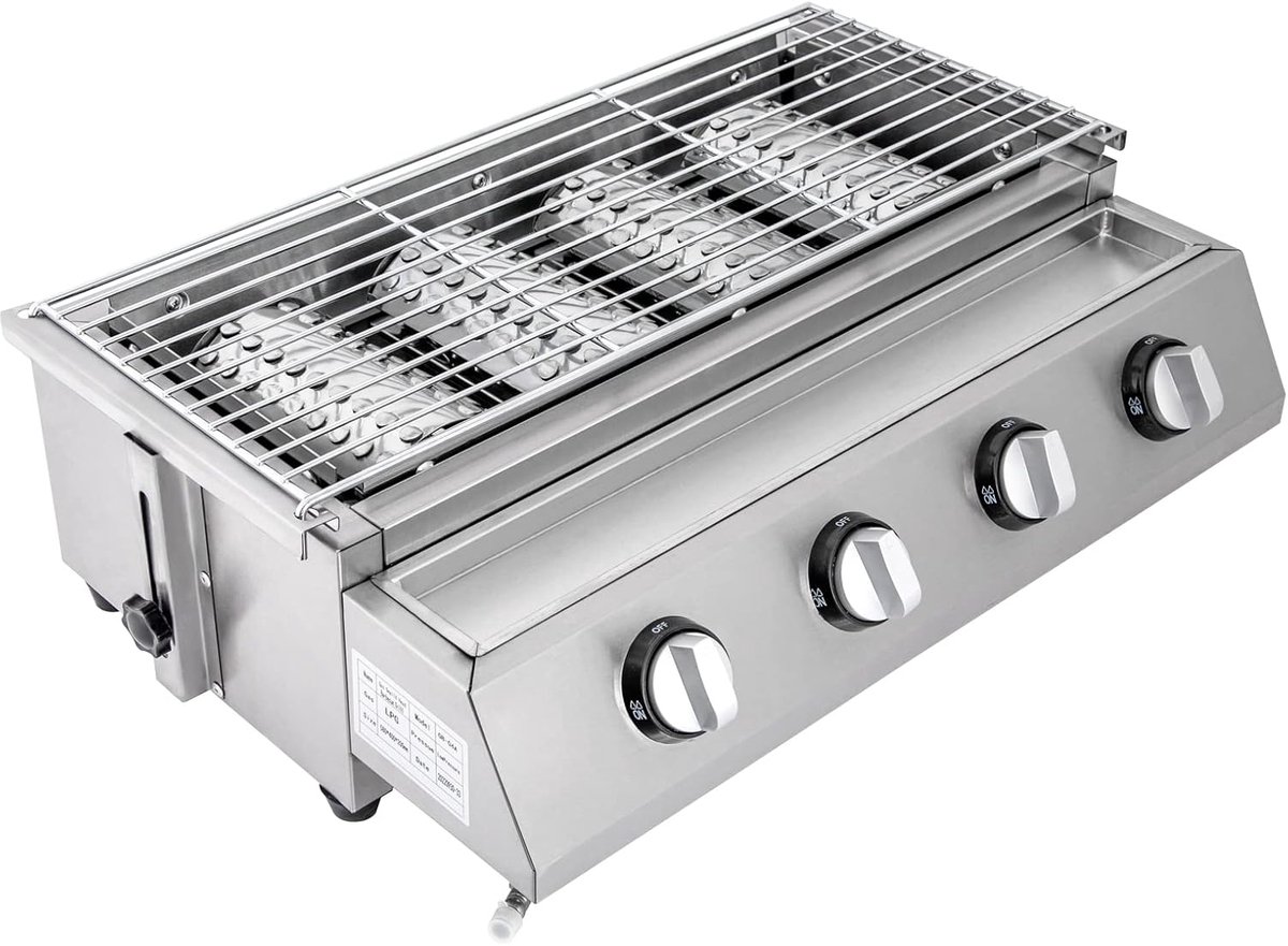 Gasbarbecue – Buiten BBQ – Grill Barbecue - Dekselthermometer