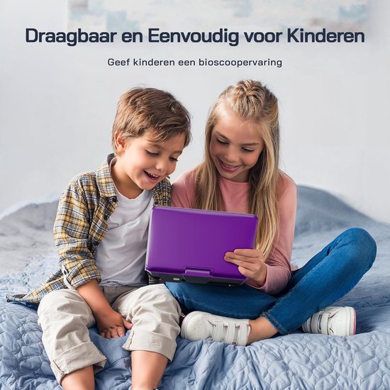 Auto-dvd-speler - Draagbare dvd-speler - Portable DVD Player - oplaadbaar — afbeelding 5