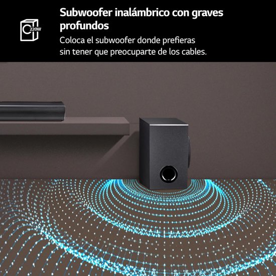 Soundbar voor Tv - Speaker - Geluidsbalk - Bass boost van Merkloos — afbeelding 2