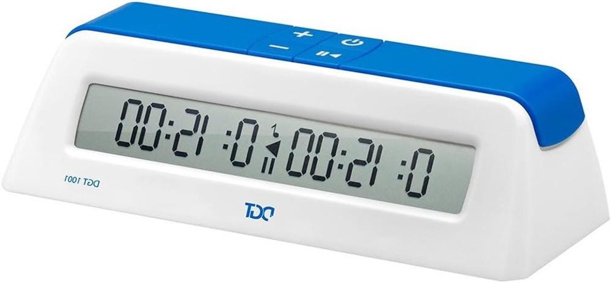 Game Timer - Schaakklok Puzzelklok - Spel Tijd Bewaken - Eenvoudig Bedienbaar - Tot 10 Uur - Wit