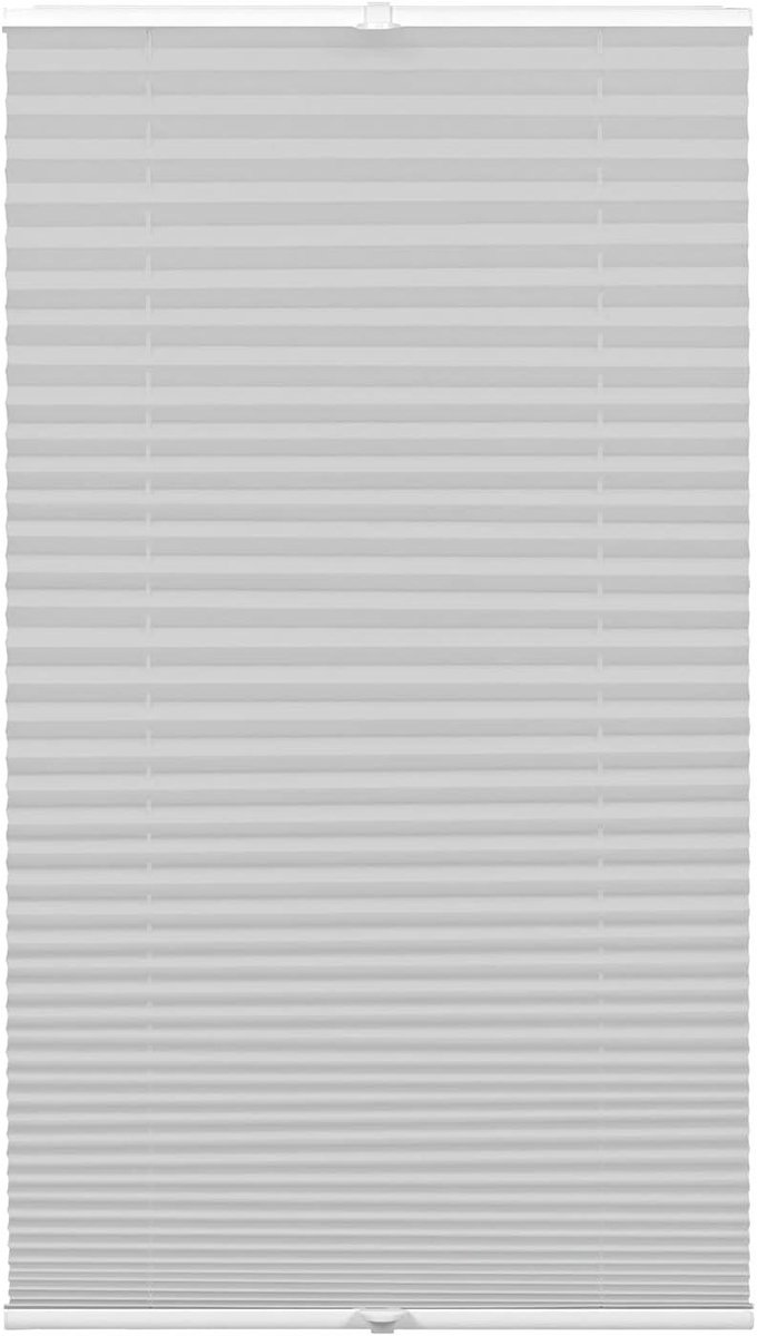 GARDINIA Pleated Blind Concept for Daylight, Opaque Curtain, All Mounting Parts Included,