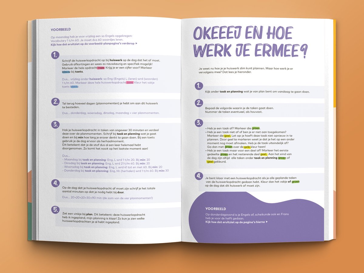 TING schoolagenda 2026-2027 – Slimme planagenda voor middelbare scholieren - Huiswerkplanner — cadeau in Kalenders & Planners - foto 5