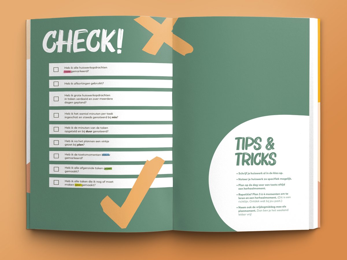 TING schoolagenda 2026-2027 – Slimme planagenda voor middelbare scholieren - Huiswerkplanner — cadeau in Kalenders & Planners - foto 6