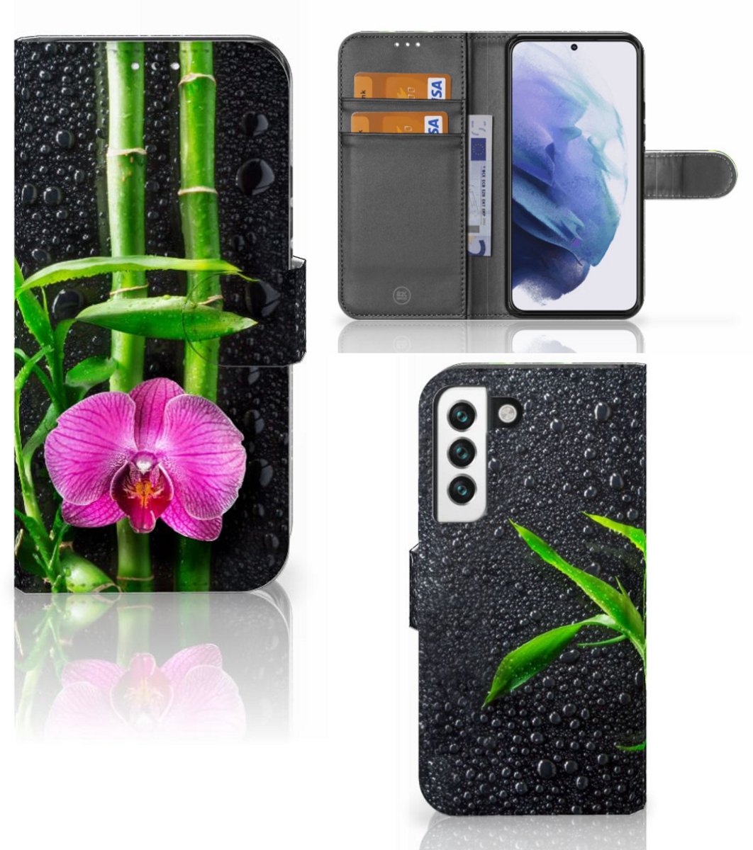 Samsung Galaxy S22 Hoesje Orchidee