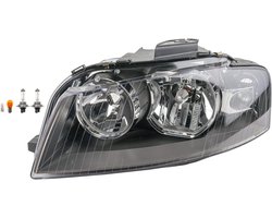 Autolamp Koplamp - Halogeen Lamp - Auto Verlichting - H7/H7 met Richtingaanwijzer - rechts - Wit