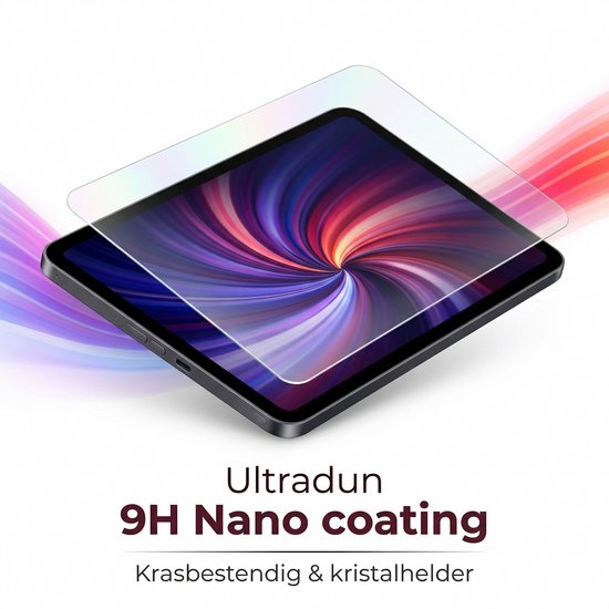 Brosendaal Protecteur d'écran compatible avec Samsung Galaxy Tab A11 plus - 11 pouces – Ultra-fin et résistant aux rayures – Cristallin grâce au revêtement Nano 9H