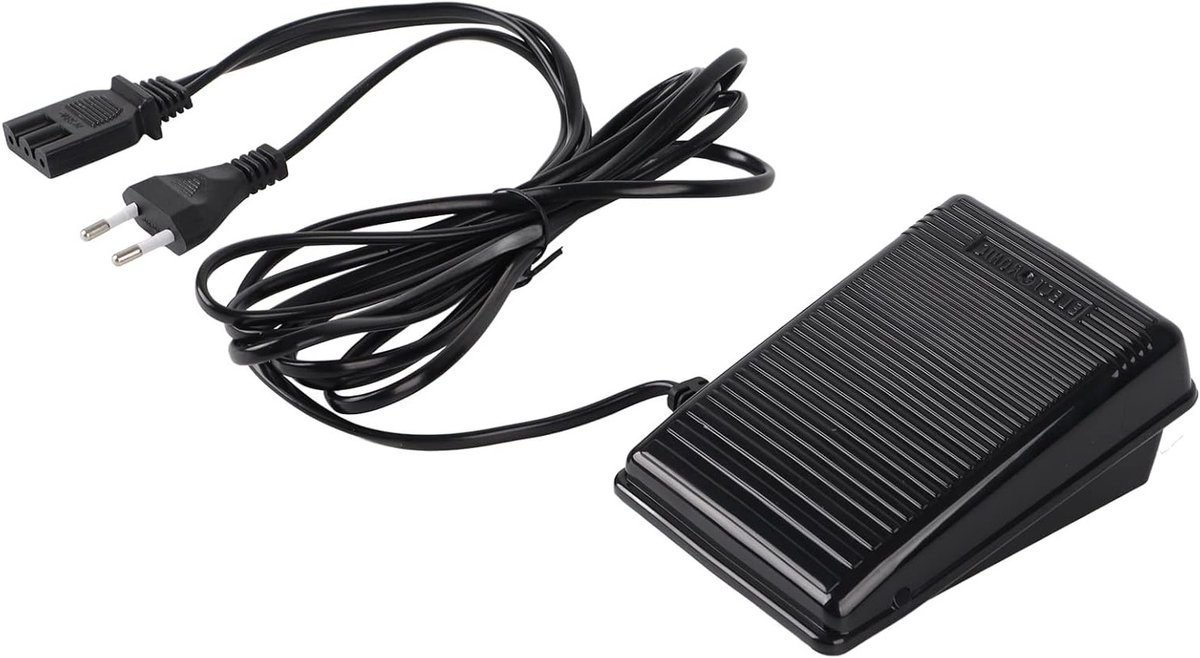 Foot Pedal voor Naaimachine, Geschikt voor EU Plug 220V, Duurzaam en Betrouwbaar Accessoire voor Naaiwerk