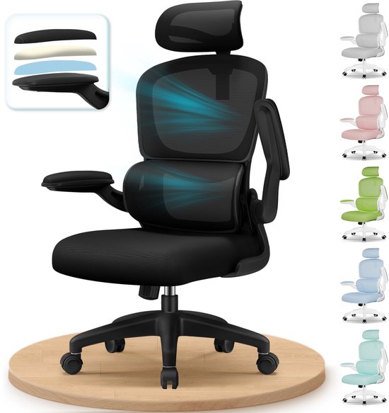 SUCCESS COURIER SL Ergonomische Bureaustoel met Inklapbare - SUCCESS COURIER SL - €129,99