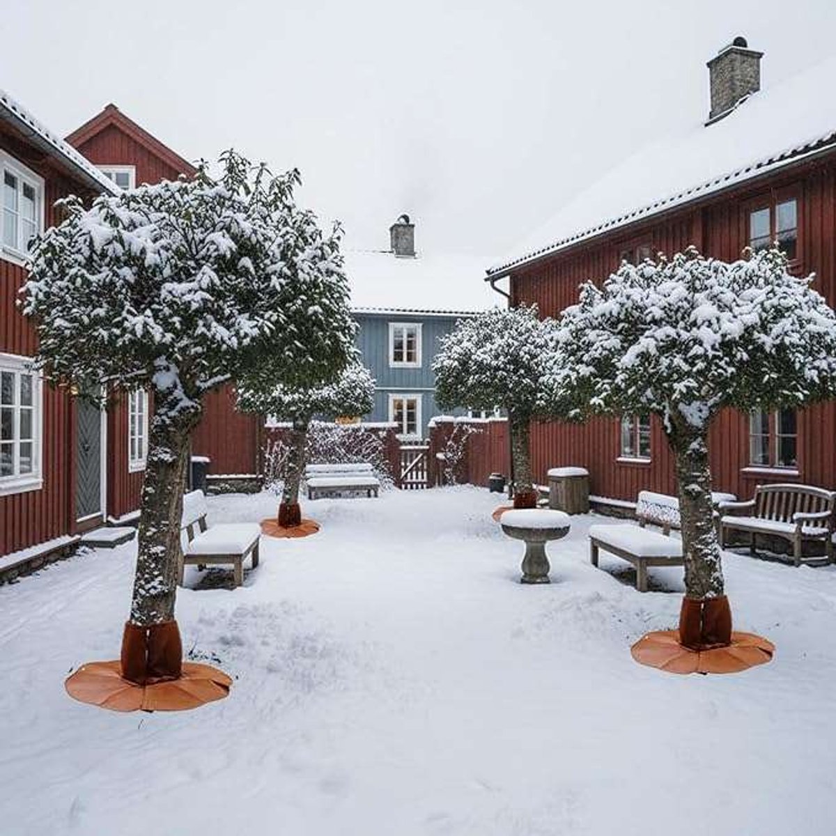 CE Serie - Wortel Beschermhoes - 100 cm - Winter - Bruin