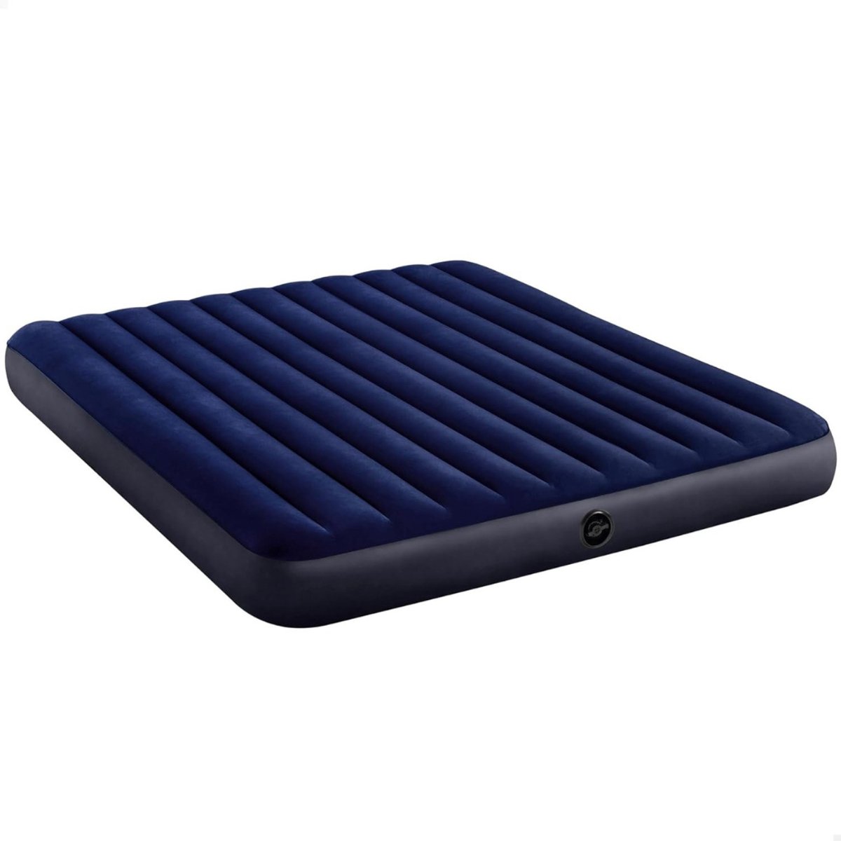 Camping Matras - Opvouwbaar Matras - Vouwmatras - Camping Matje - Slaapmat - Logeer Matras - Luchtmatras - Kampeer Matras - Camping Bedje - PVC - Tot 272 kg - 203 x 183 x 25 cm - Blauw - van Imperatoris