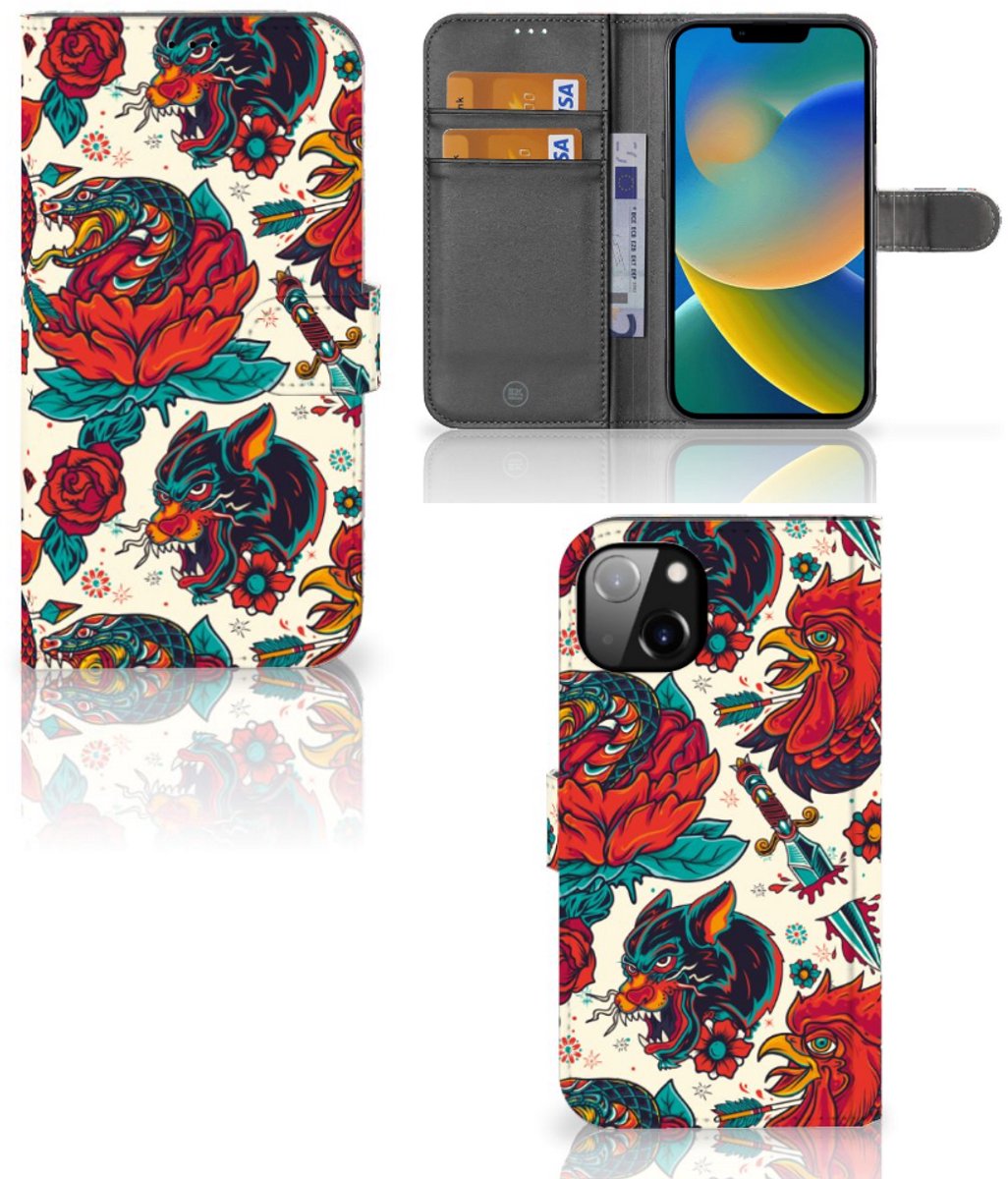 Telefoonhoesje met foto voor iPhone 14 Plus Old Skool