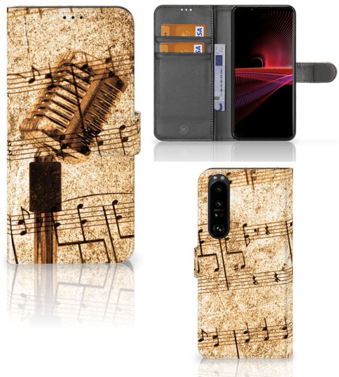 Sony Xperia 1 III Telefoonhoesje met foto Bladmuziek