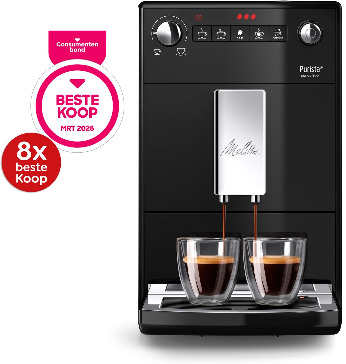 Purista F23/0-102 Volautomatische Espressomachine Zwart - afbeelding 3