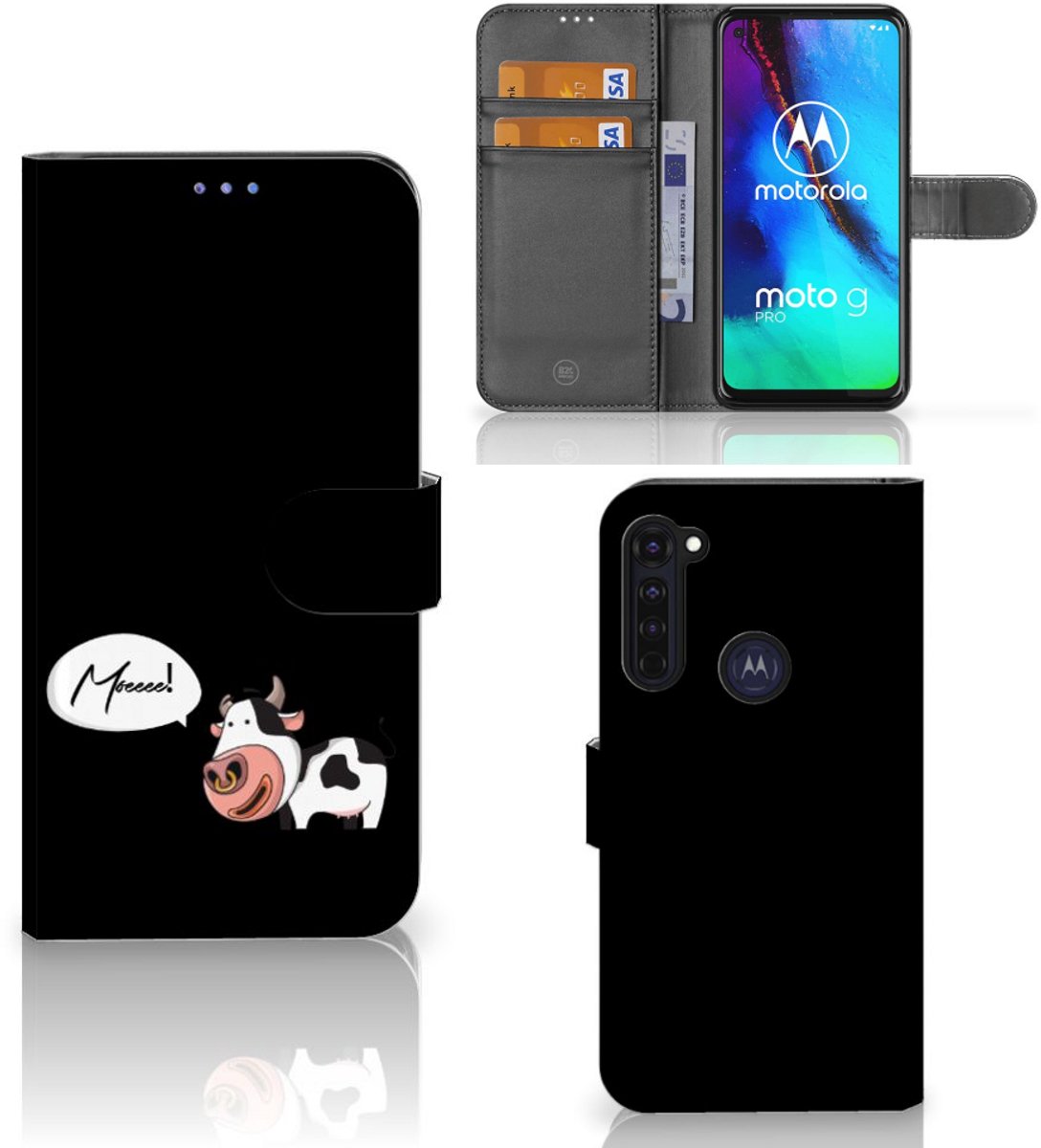 Motorola Moto G Pro Leuk Hoesje Cow