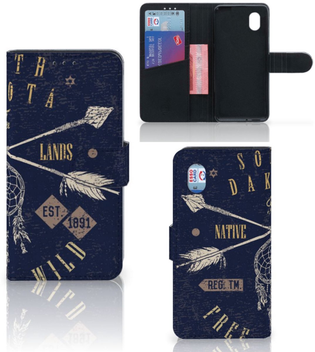 Alcatel 1B (2020) Flip Cover South Dakota
