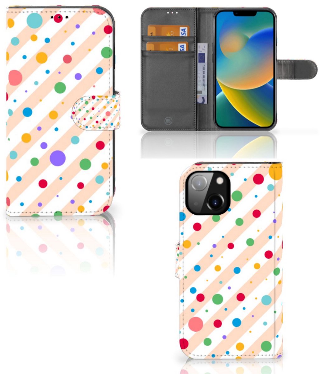 Apple iPhone 14 Telefoon Hoesje Dots
