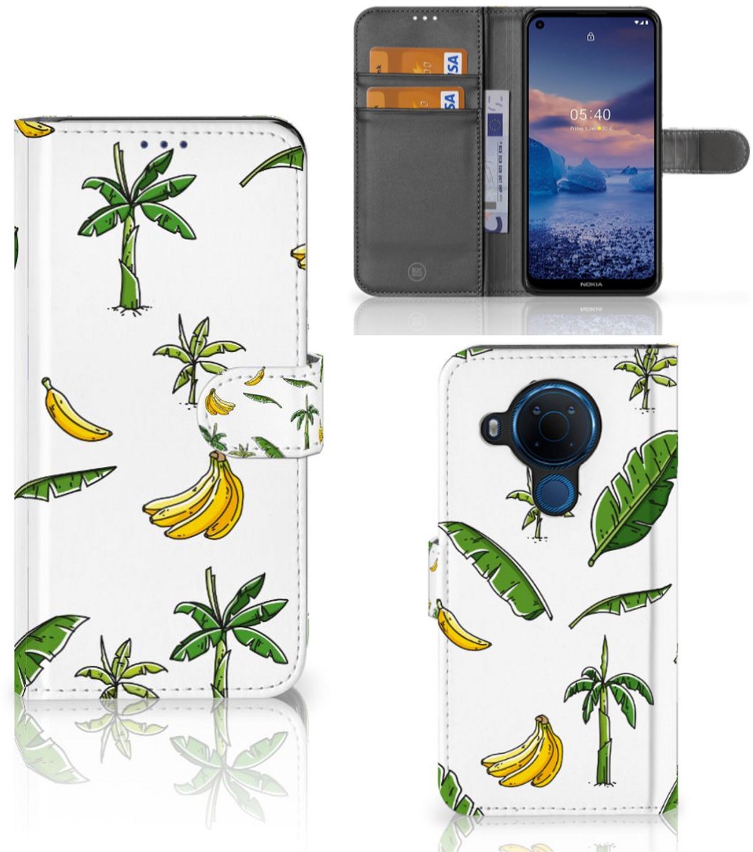 Nokia 5.4 Hoesje Banana Tree