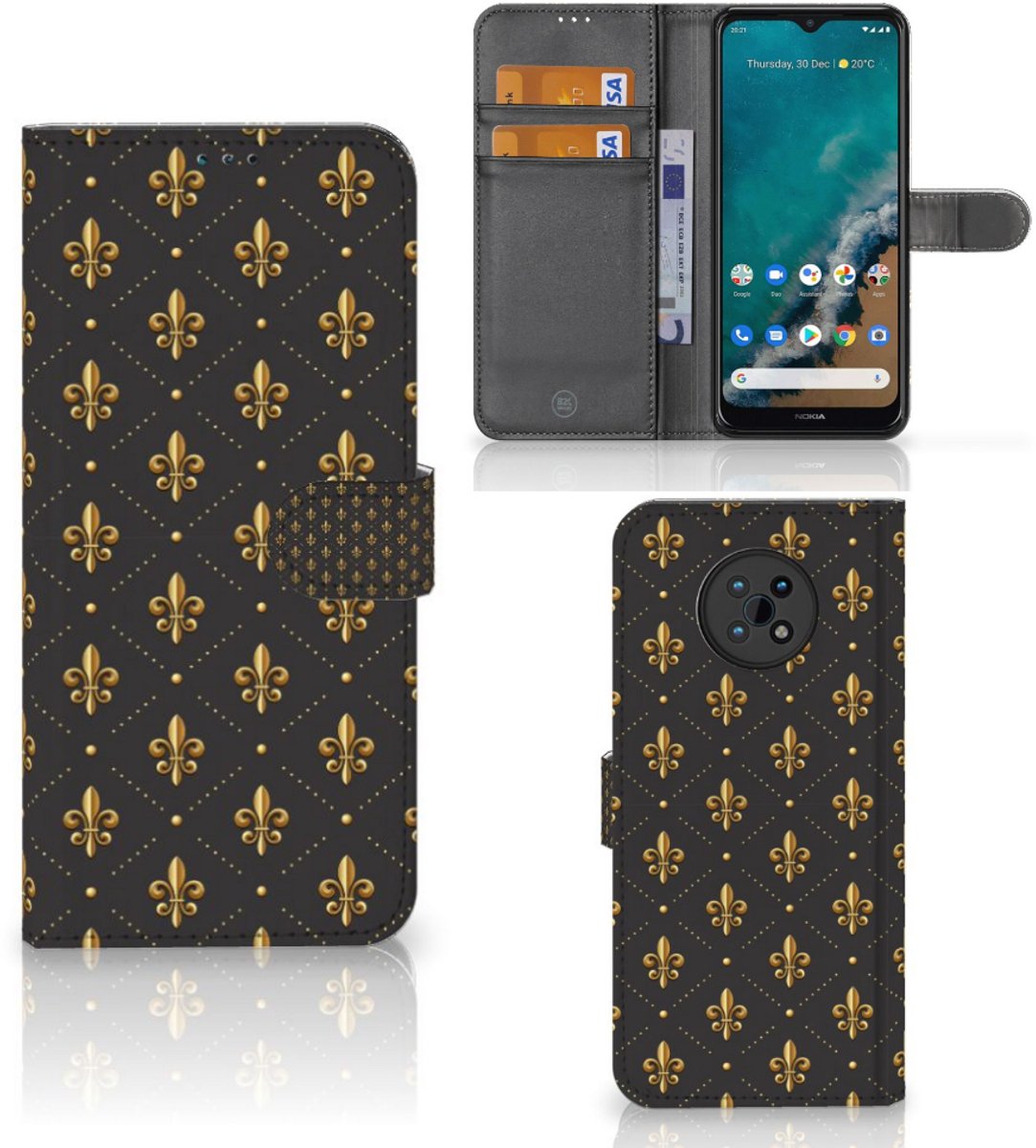 Nokia G50 Telefoon Hoesje Franse Lelie