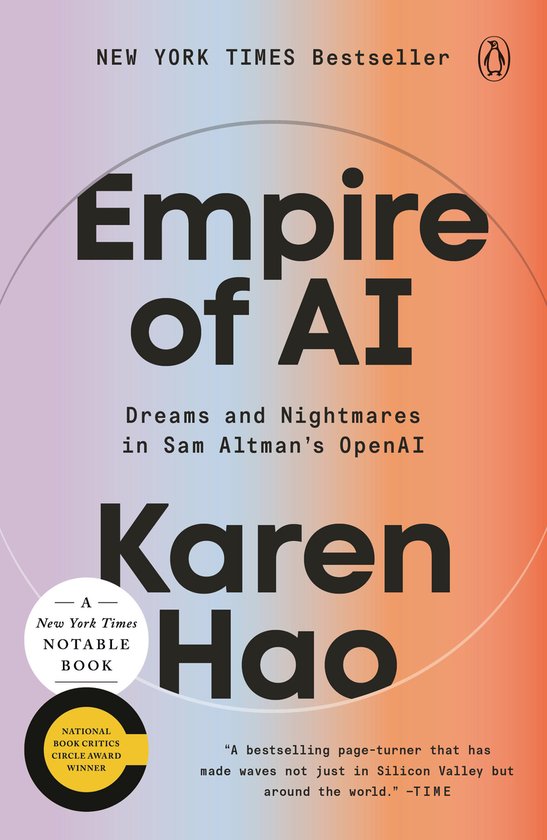 Empire of AI - cover