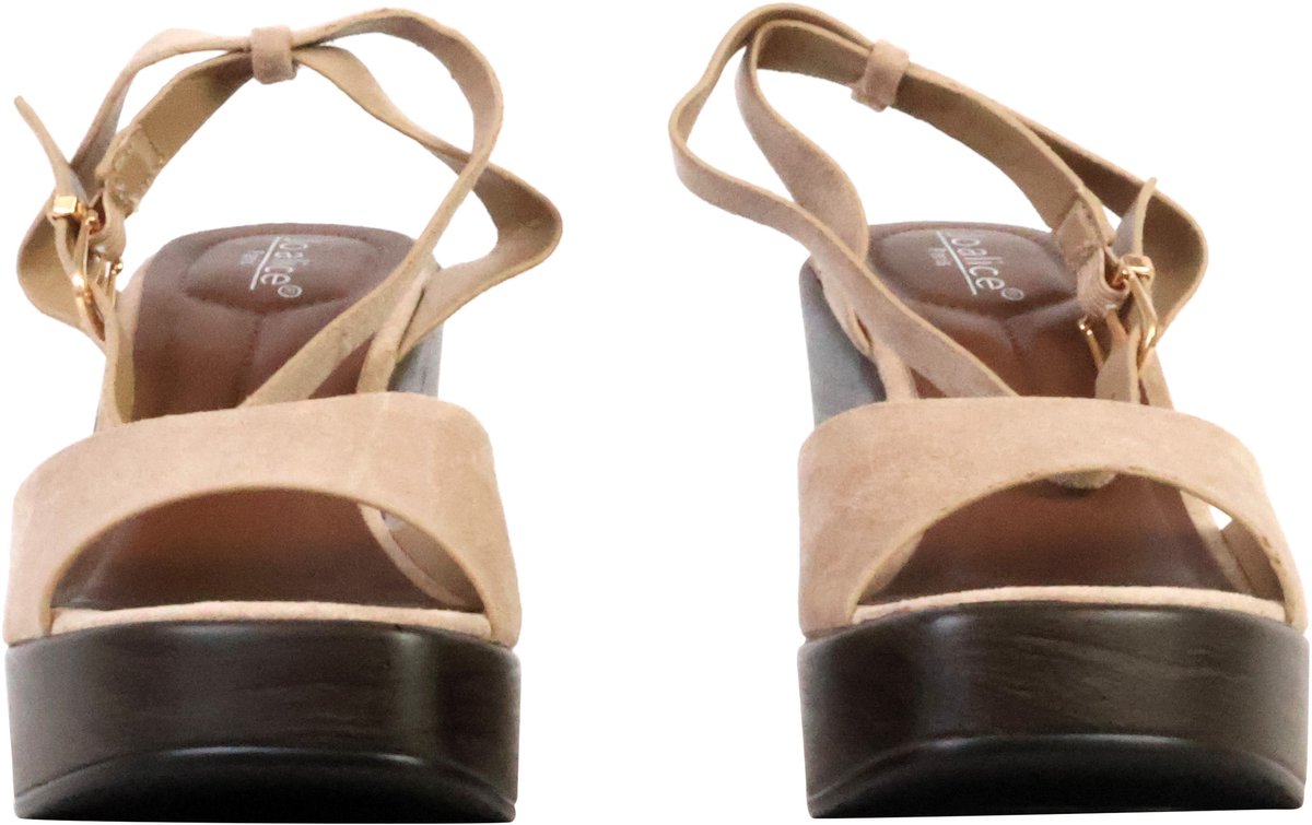 Joalice-sandalen met sleehak en bandjes