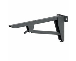 Inklapbare plankdragers - set van 2 - 480 mm - 150 kg draagkracht - Hebgo klapconsole met vergrendeling