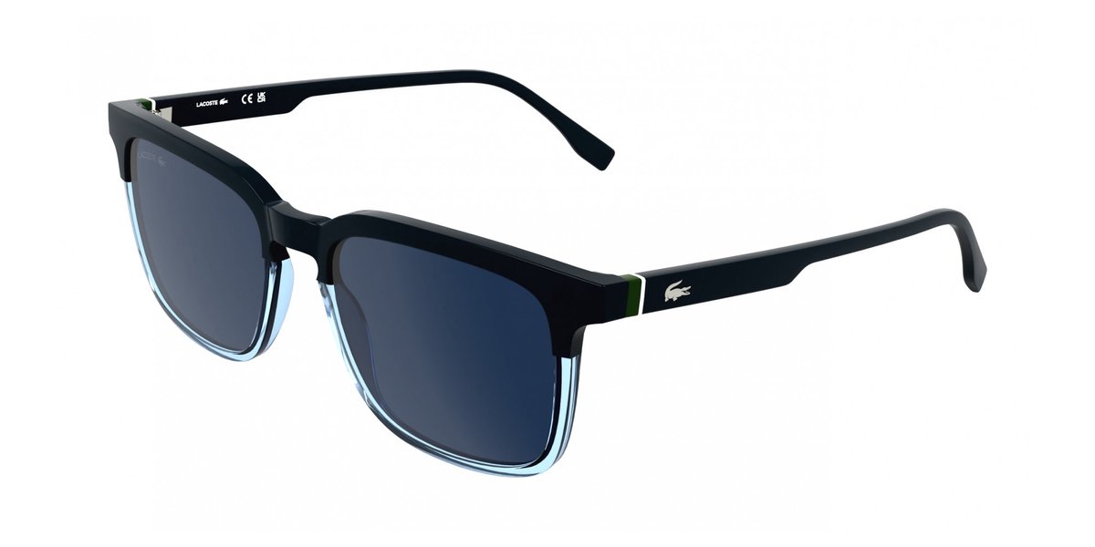 Lacoste L6074S Blue/transparent azure 56/19/145 MAN Zonnebrillen