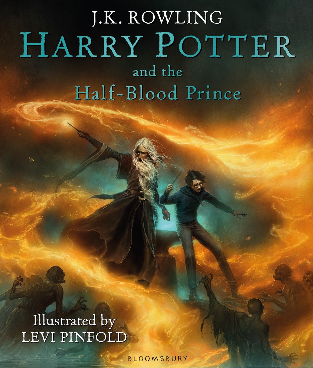 Omslag van Harry Potter and the Half-Blood Prince