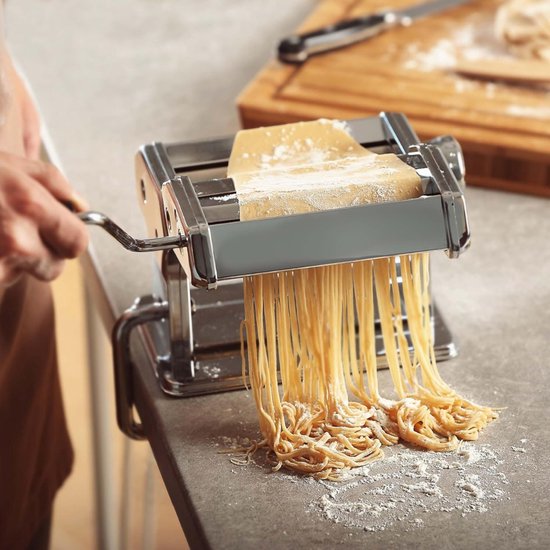 VLSelect®Pasta machine - Pasta tool - Pasta maker - 2-6 MM van Merkloos — afbeelding 4