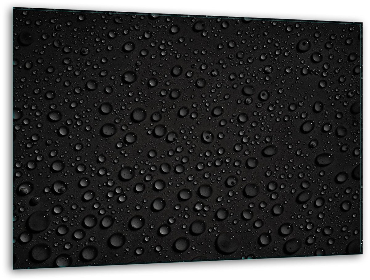 TMK ArtDeko Serie - Glazen Snijplank - 40x30 cm - Zwart - Moderne - Universeel