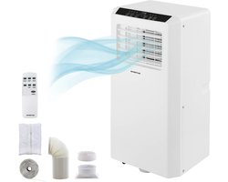 Inventum AC901 Mobiele Airco - 9000 BTU Airconditioning - 3-in-1 - Koelen, Ventilator, Ontvochtiger - Tot 80 m3 - Afdichtingskit - Wit