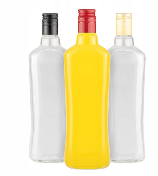 Bimberek Diva - Glazen Fles - 500 ml - Met Dop - Voor Wijn en Likeuren van Bimberek — afbeelding 2