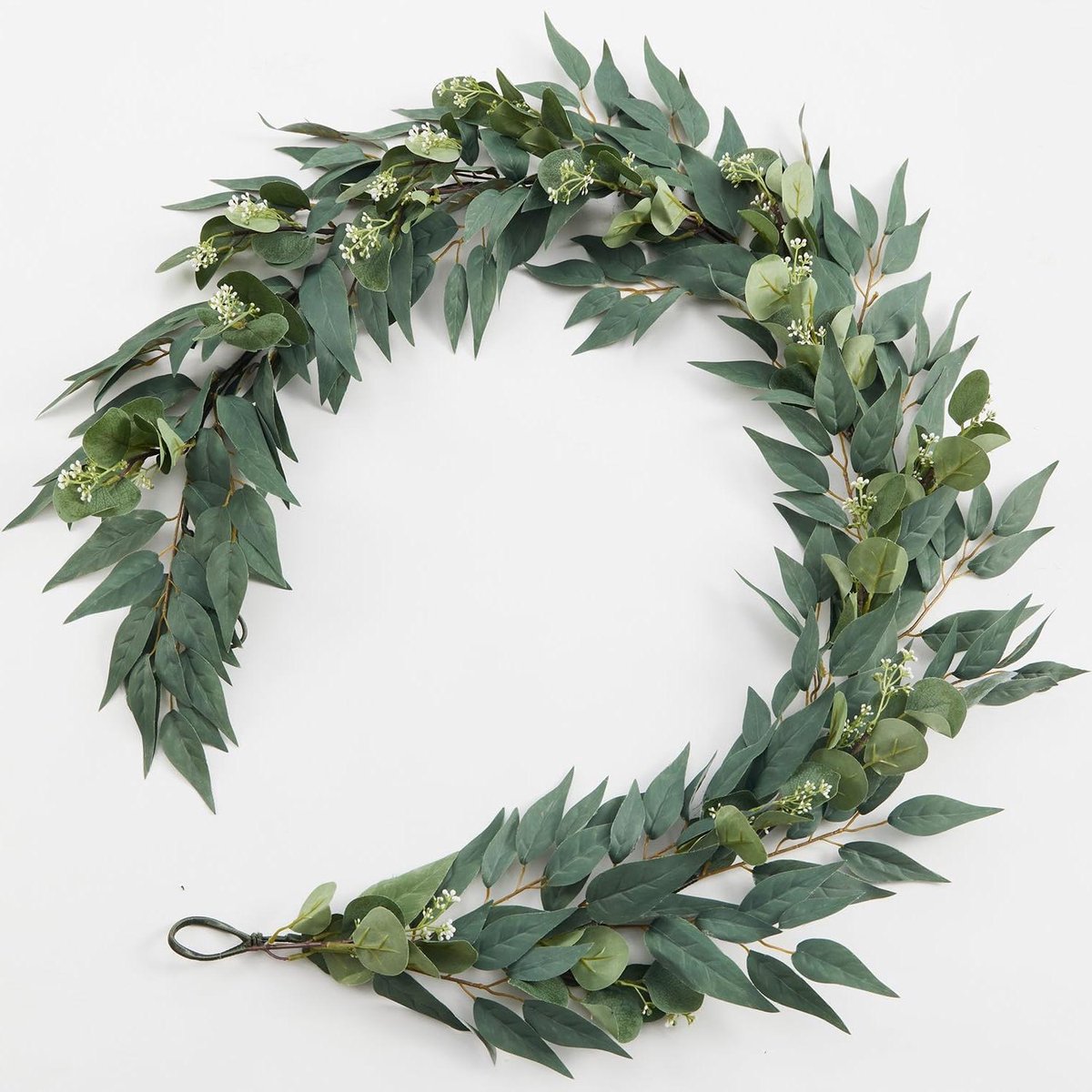 Groene Eucalyptus Slinger - Planten Slinger - Huisdecoratie - Handgemaakt - 6FT - Groen