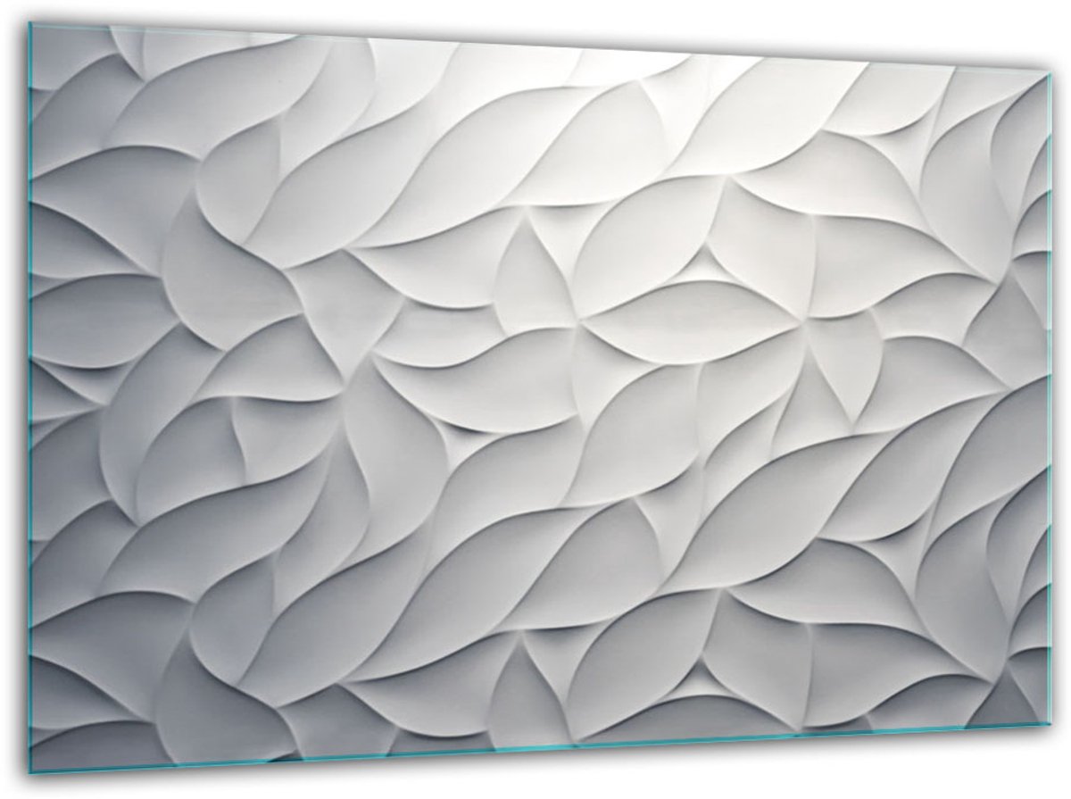 TMK ArtDeko D30x22 - Gëharde Glazen Snijplank - 30cm x 22cm - Krasbestendig