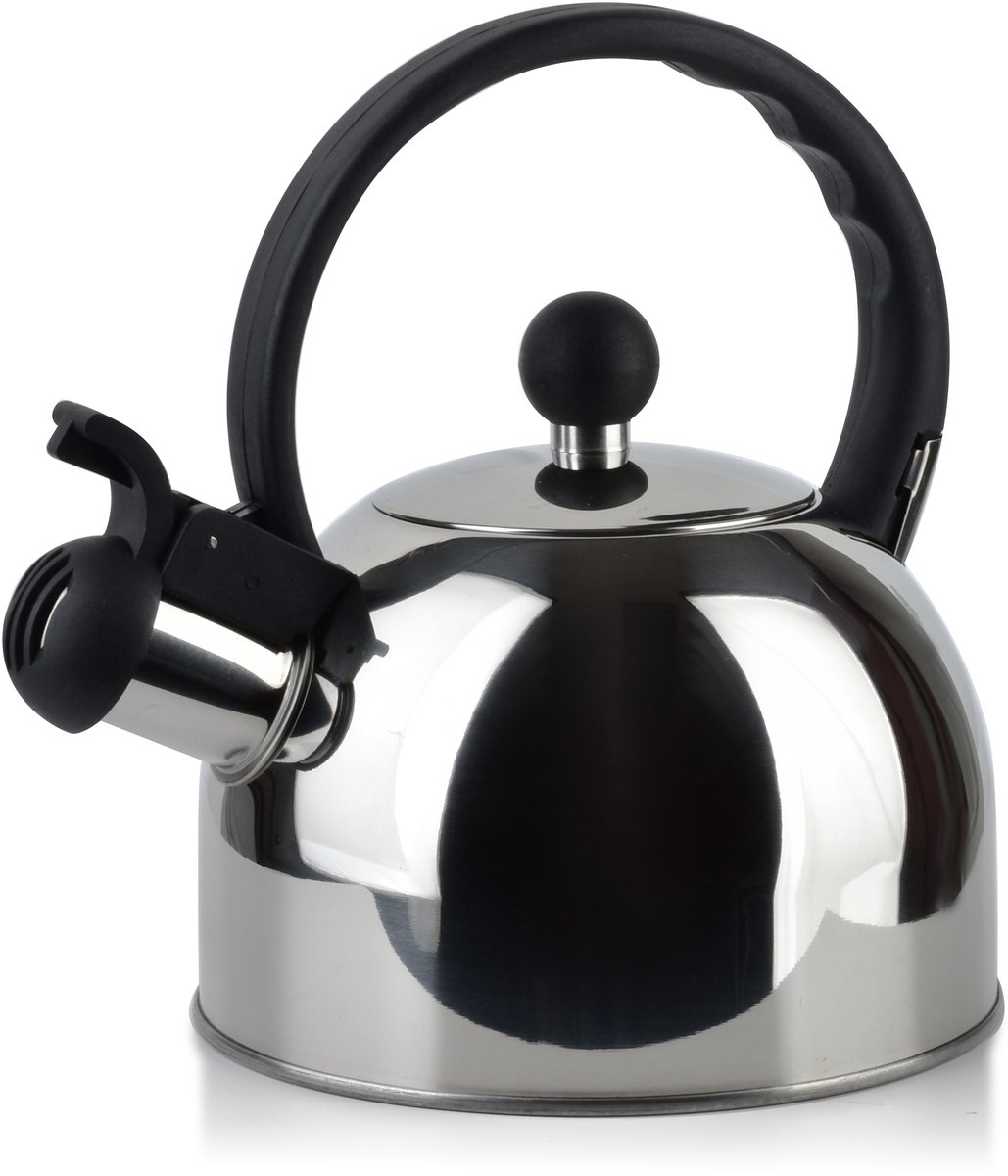 SAM Silver - Traditionele Waterkoker - 1,5L - Roestvrij Staal