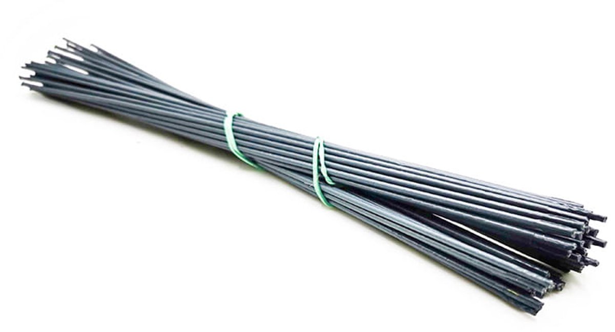 mech-mech Uni - Florale Draad - 27 cm - Flexibel - Grijs