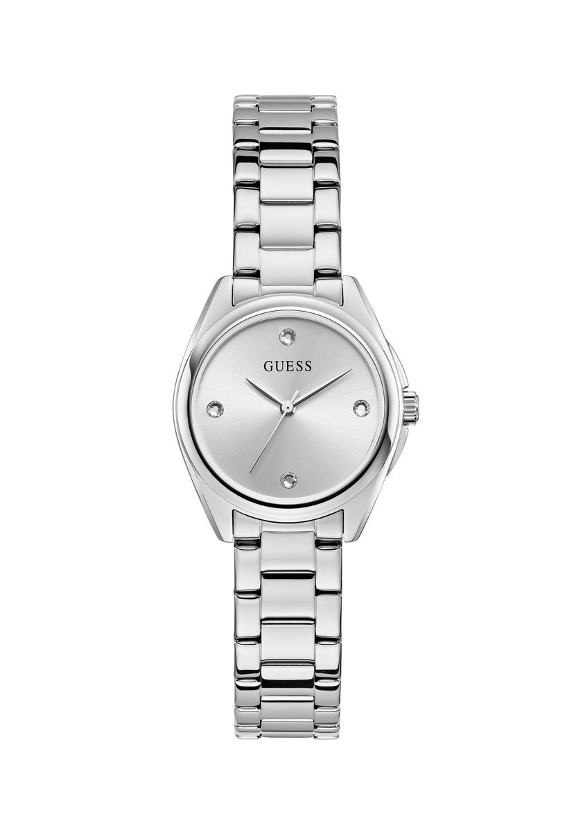 Guess Bette Quartz Analoog Horloge Silver Tone Behuizing: 100% Roestvrij Staal| Armband: Roestvrij Staal 29 mm U1423L1M, U1423L5M, U1423L6M