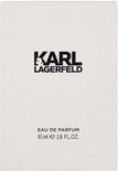 Karl Lagerfeld Eau de Parfum packaging 85ml.