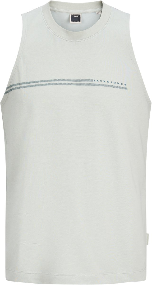 JACK&JONES CORE - JCOFUSION CHEST BRAND SLEVELESS TEE CREW Heren T-shirt