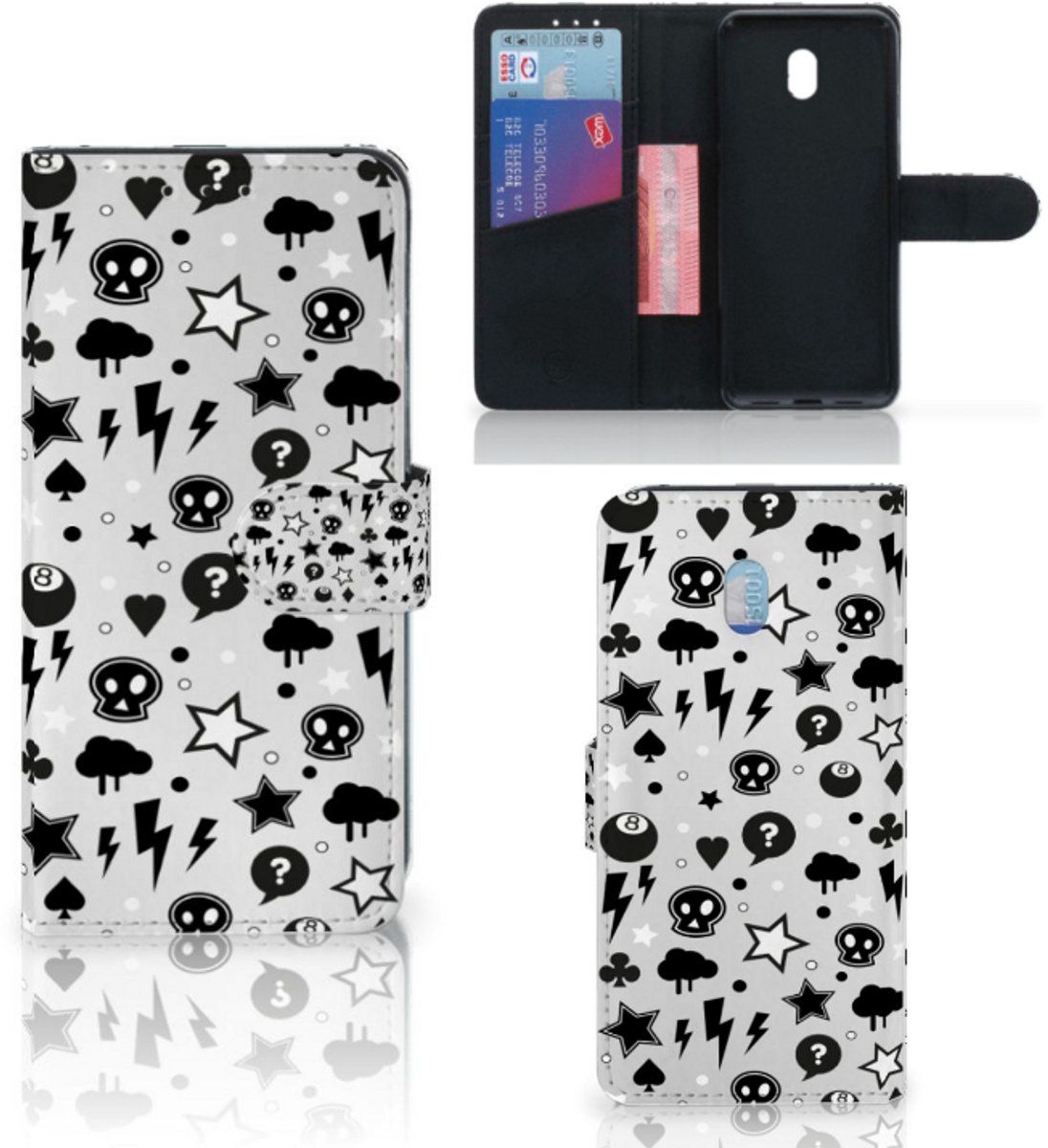Telefoonhoesje met Naam Xiaomi Redmi 8A Silver Punk