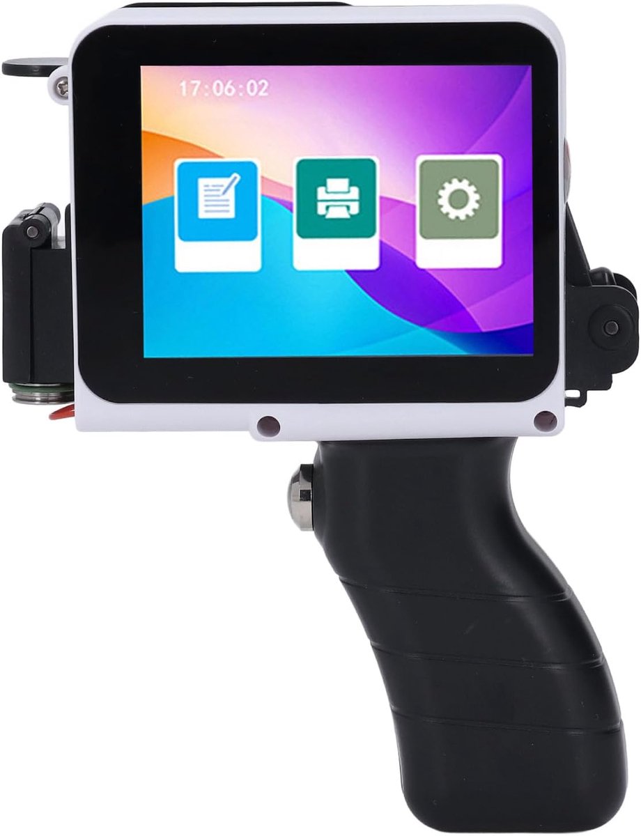 Handheld Inkjet Printer - Mobiele Coder Machine - Tekst Logo Datum Printen - HD Touchscreen Bediening