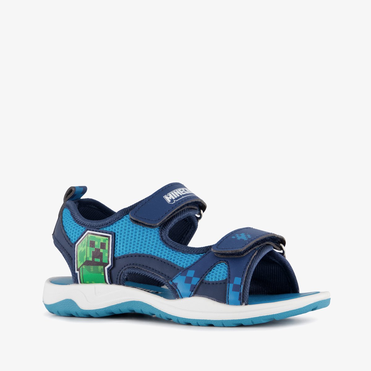 Minecraft jongens sandalen blauw - Maat 29