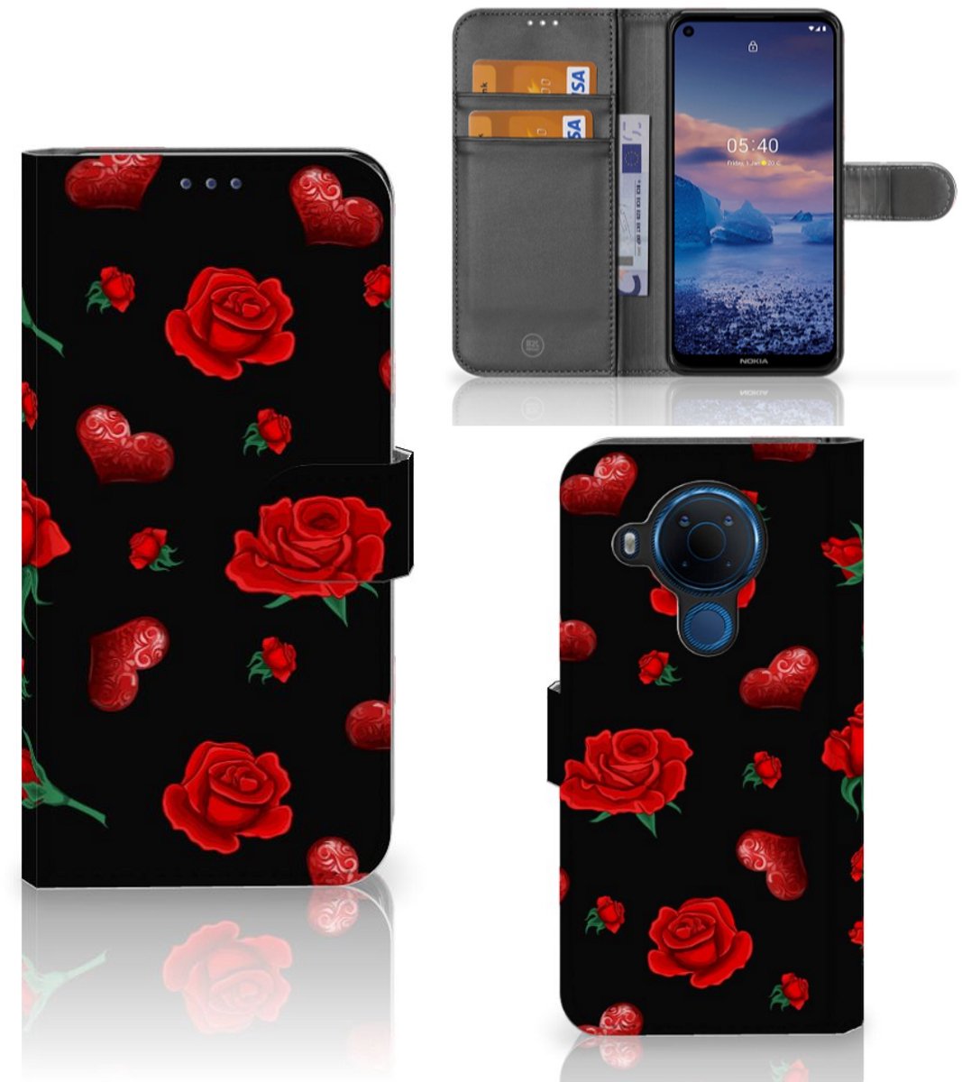 Nokia 5.4 Leuk Hoesje Valentine