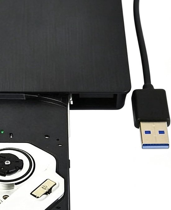 Externe harde schijf - Schijfbrander lezer - Data back-ups maken - Slank USB 3.0 ontwerp — afbeelding 5