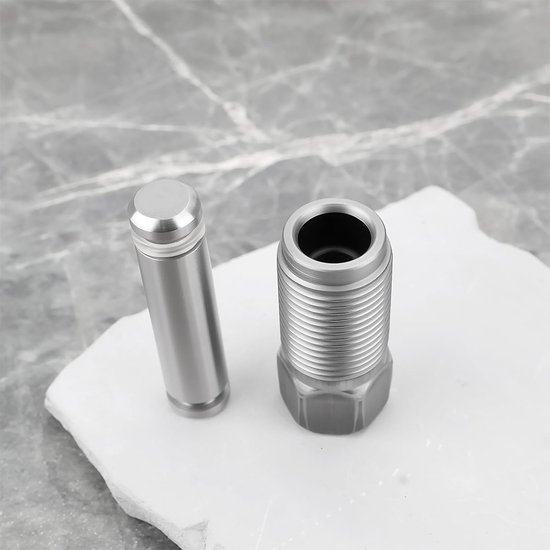 Hydraulische Vloerkrik Afdichtingsset - Oliepomp Cilinder Kit - Auto Onderhoud - Lekvrij Hogedruk Rubber - 18MM - Zilver — afbeelding 5