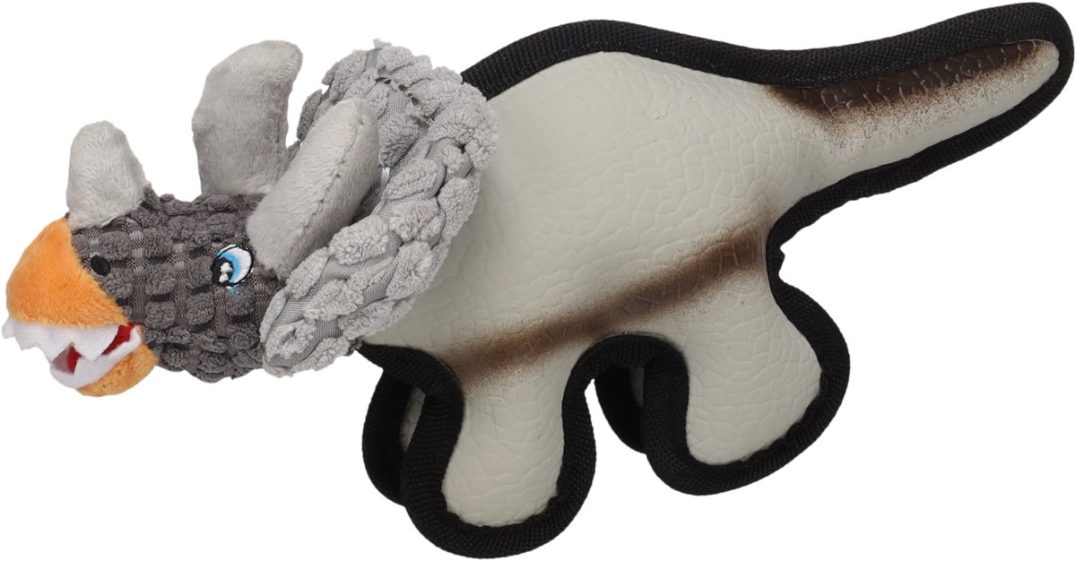 FLAMINGO - SPEELGOED SAURA DINOSAURUS GRIJS S 9x31x11,5CM