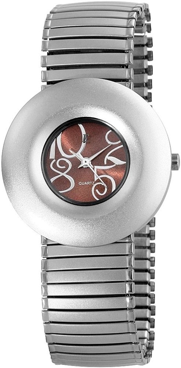 EXCELLANC dameshorloge metaal 172427000036 Excellanc dameshorloge met metalen band